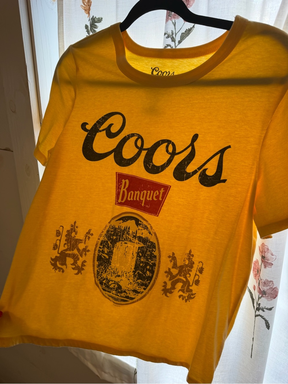 Banquet Yellow Graphic Tee